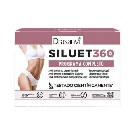 Siluet360 - Programa Completo - Dieta Equilibrada - 120 comprimidos