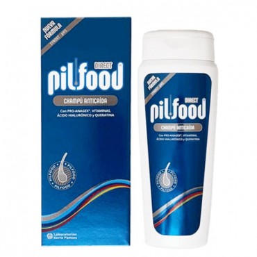 Pilfood - Champú Anticaída - Vitaminas y AH - 200ml