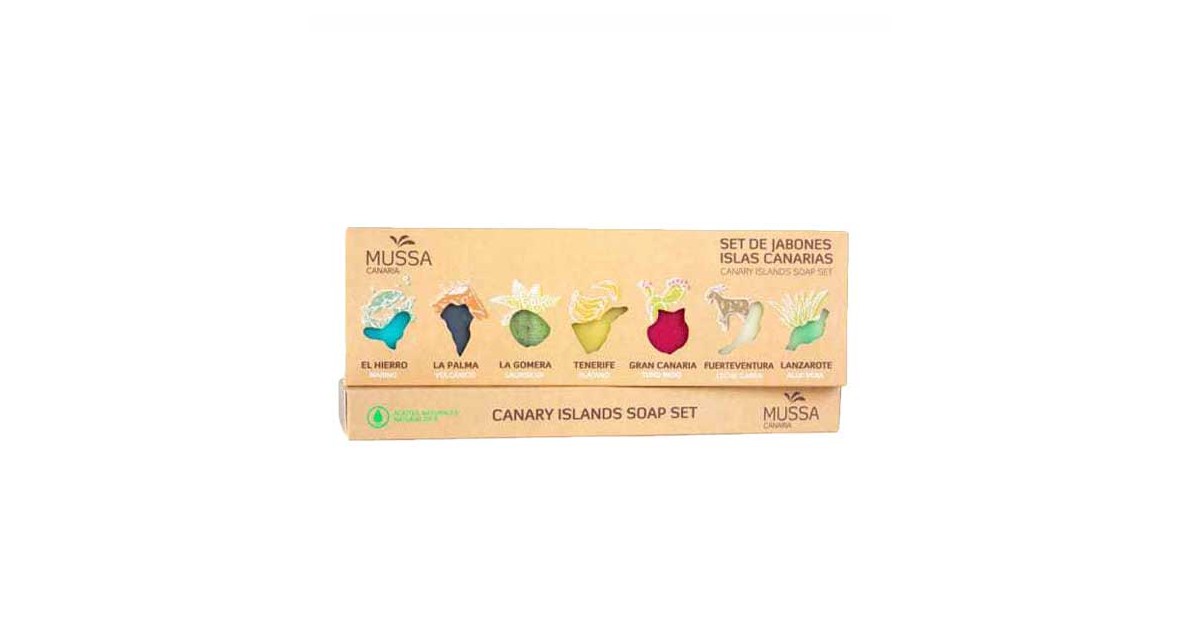 Set de Jabones Artesanales - Islas Canarias - 7x50gr