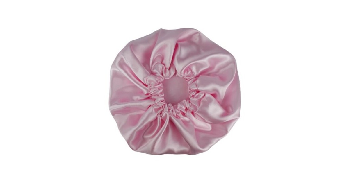 Gorro de Satén Antifrizz - Rosa Pastel