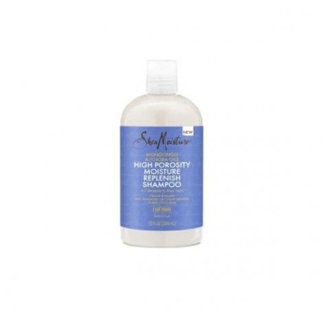 Shea Moisture - Champú - Baobab y Aloe Vera - Cabello Muy Poroso - 384ml