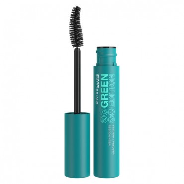 Maybelline - Máscara de Pestañas - Green Edition - Blackest Black