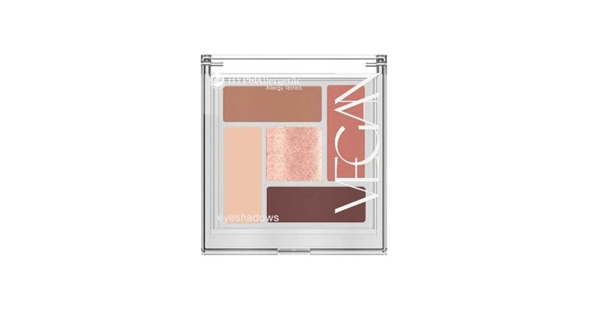 Bell Cosmetics - Paleta de sombras hipoalergénica - Vegan 01