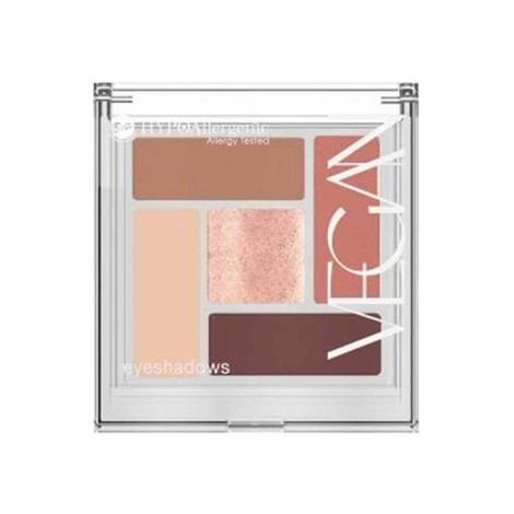 Bell Cosmetics - Paleta de sombras hipoalergénica - Vegan 01