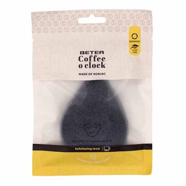 Beter - Esponja konjac con café para rostro - Coffee O´clock