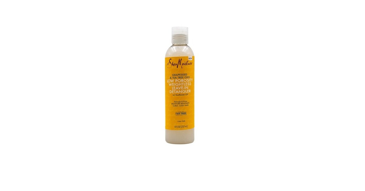 Shea Moisture - Acondicionador Leave-In - Pelo Baja Porosidad/Fino - 237ml
