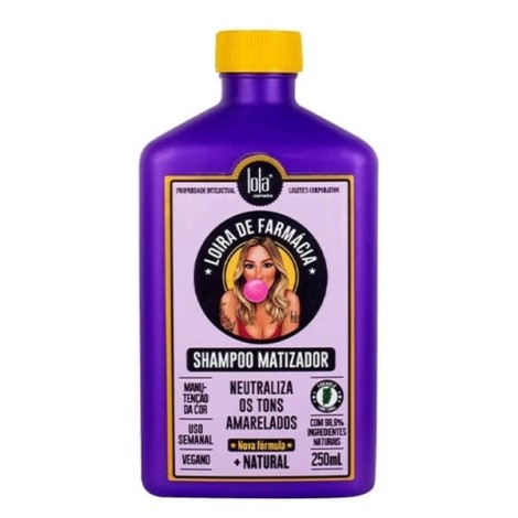 Lola Cosmetics - Champú Matizador - Loira de Farmacia - 250ml