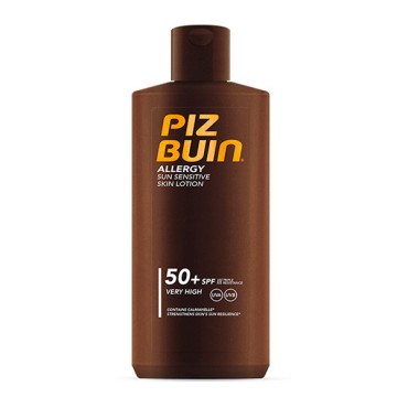 Piz Buin - Loción Solar Piel Sensible SPF50 - Allergy - 400ml