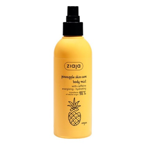 Ziaja - Bruma Corporal Con Cafeína - Pineapple Skin Care - 200ml