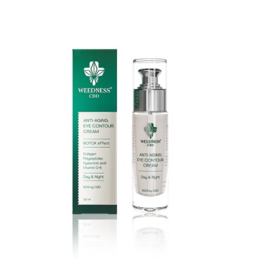 Weedness CBD - Contorno de ojos - Efecto Botox - CBD - 30ml