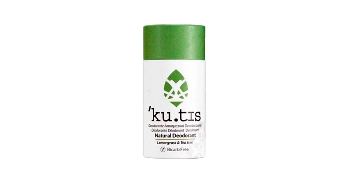 Kutis - Desodorante Vegano Sin Bicarbonato - Lemongrass y Árbol de Té