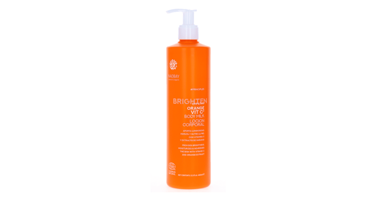 Naobay - Loción Corporal - Vitamina C2 - Ilumina e Hidrata - 400ml