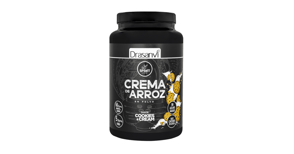 Drasanvi - Crema de arroz en polvo - Cookies & Cream - 1Kg