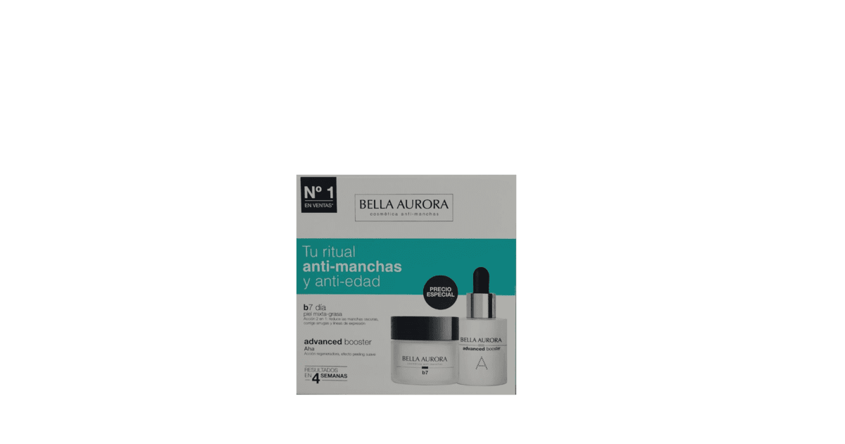 Bella Aurora - Pack Antimanchas y Antiedad - Día - Piel Mixta/Grasa - 50ml + 30ml