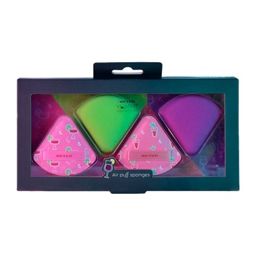 Beter - Set Regalo - 4 esponjas Air Puff - Yummy Collection