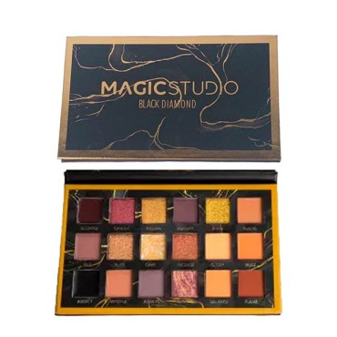 IDC Institute - Paleta de sombras de ojos - Black Diamond