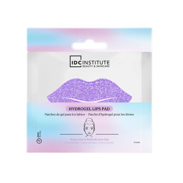 IDC Institute - Parches Hidratantes Labios - Purpurina - Violeta