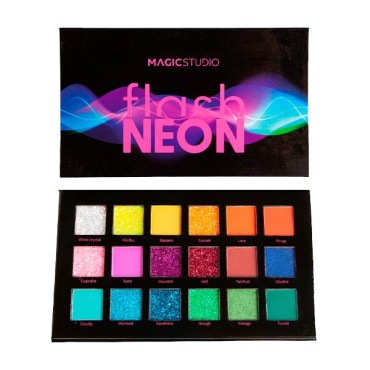 Magic Studio - Paleta de Sombras - Flash Neon