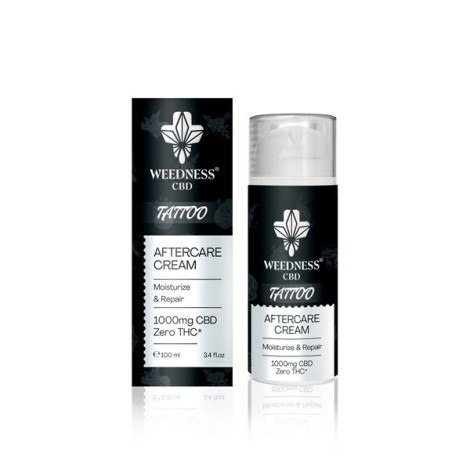 Weedness CBD - Crema Reparadora Tatuajes - CBD - 100ml