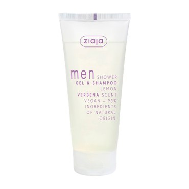 Ziaja - Gel de Ducha y Champú - Men - Lemon Verbena - 200ml