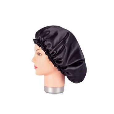 Bifull - Gorro de Satén Anti-frizz - Negro