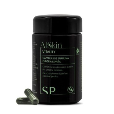 ALSKIN VITALITY - Spirulina origen España - 60 caps