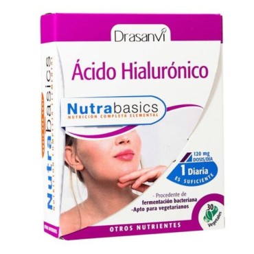 Ácido Hialurónico - 30 cápsulas