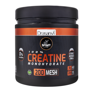 Creatina 200mesh vegana y sin gluten Drasanvi - 300gr