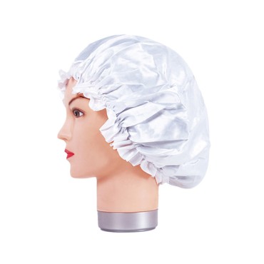 Gorro de Satén Anti-frizz - Blanco