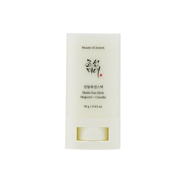 Protector solar facial SPF50+ Matte sun stick - Mugwort + Camelia