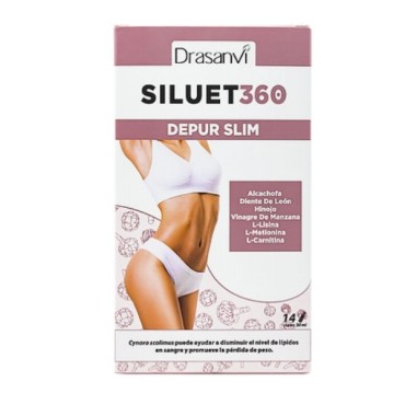 Siluet360 - DepurSlim - Dieta Equilibrada - 14 viales