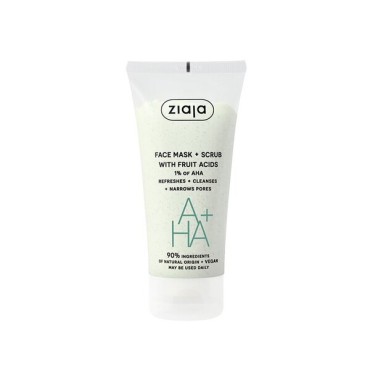 Mascarilla y exfoliante facial con ácidos frutales - 55ml