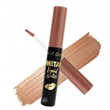 L.A Girl - Labial Líquido Metal - 851: Champagne