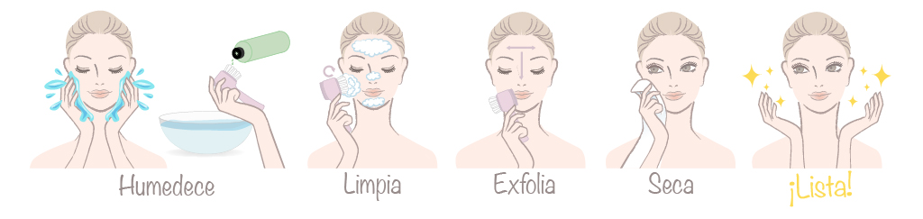 Cepillos de limpieza facial